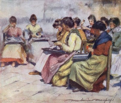 Perlestrenge af Mortimer Ludington Menpes